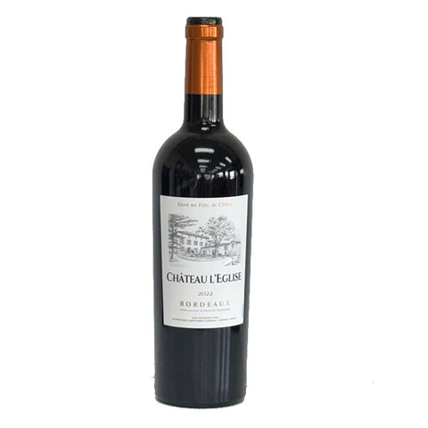 Chateau L'Eglise - Bordeaux 2022 750mL