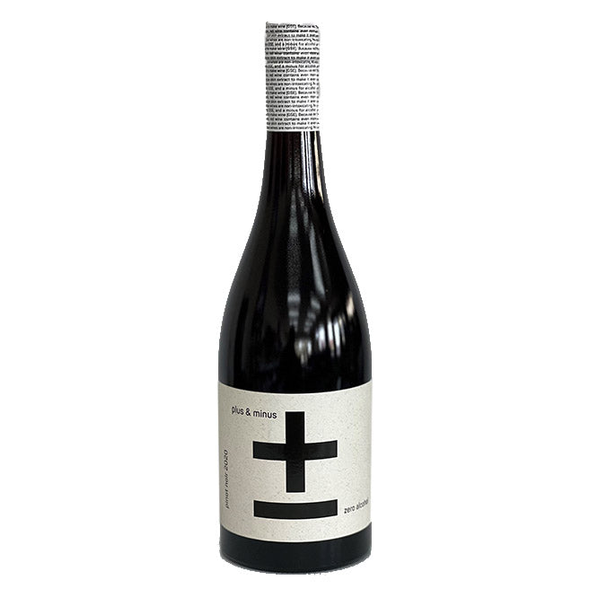 Plus & Minus Zero Alcohol Pinot Noir 750mL – Red Bluff Cellars