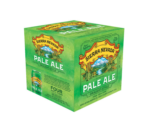Sierra Nevada Pale Ale Draught Style Can 355mL 4 Pack
