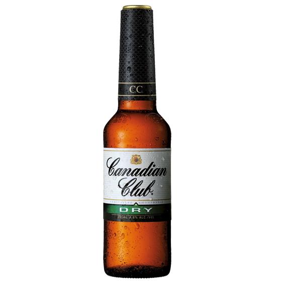 Canadian Club Whisky & Dry 330mL 4 pack