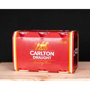 Carlton Draught Cans 375mL (6 Can Pack)