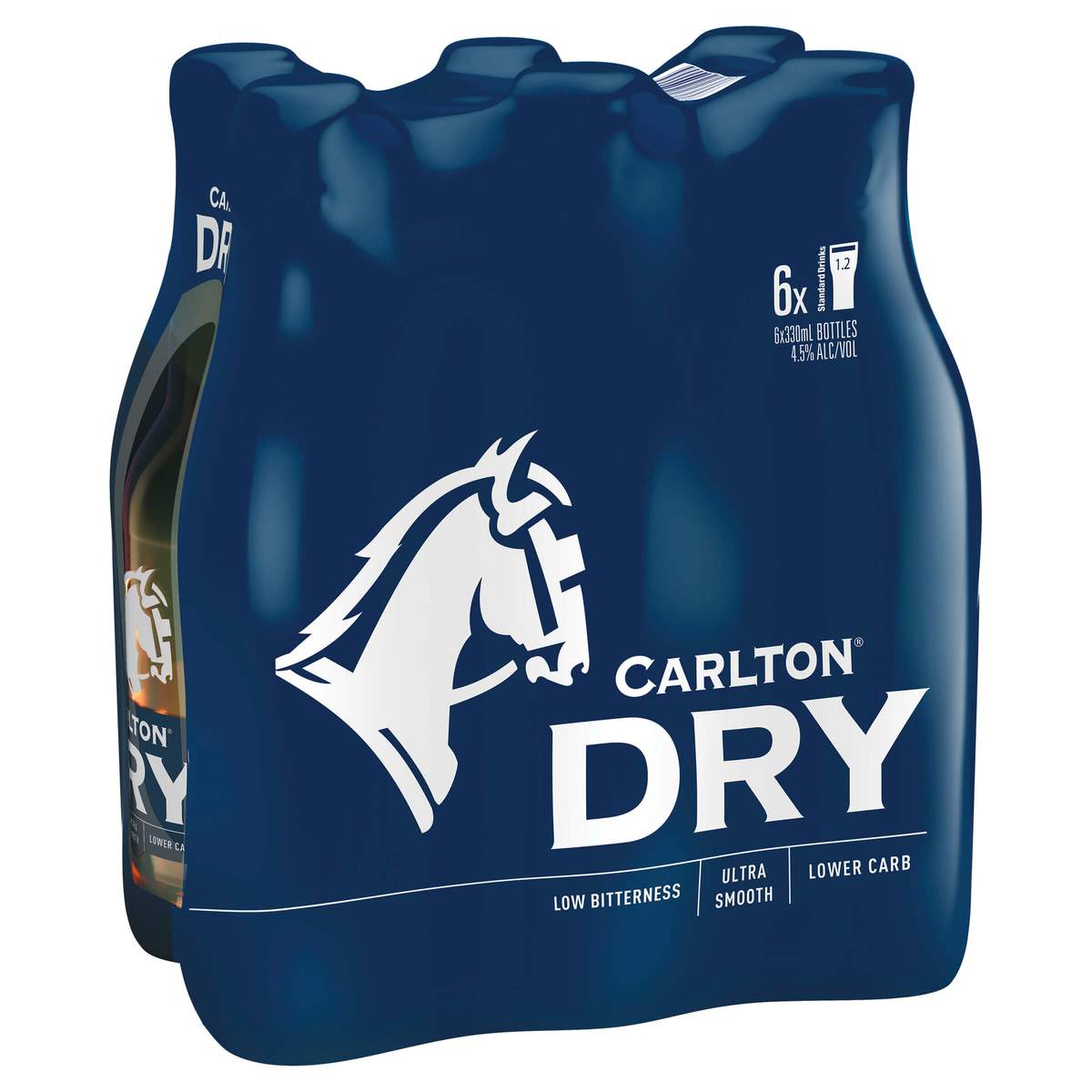 Carlton Dry Bottles 330mL (6 Bottle Pack)