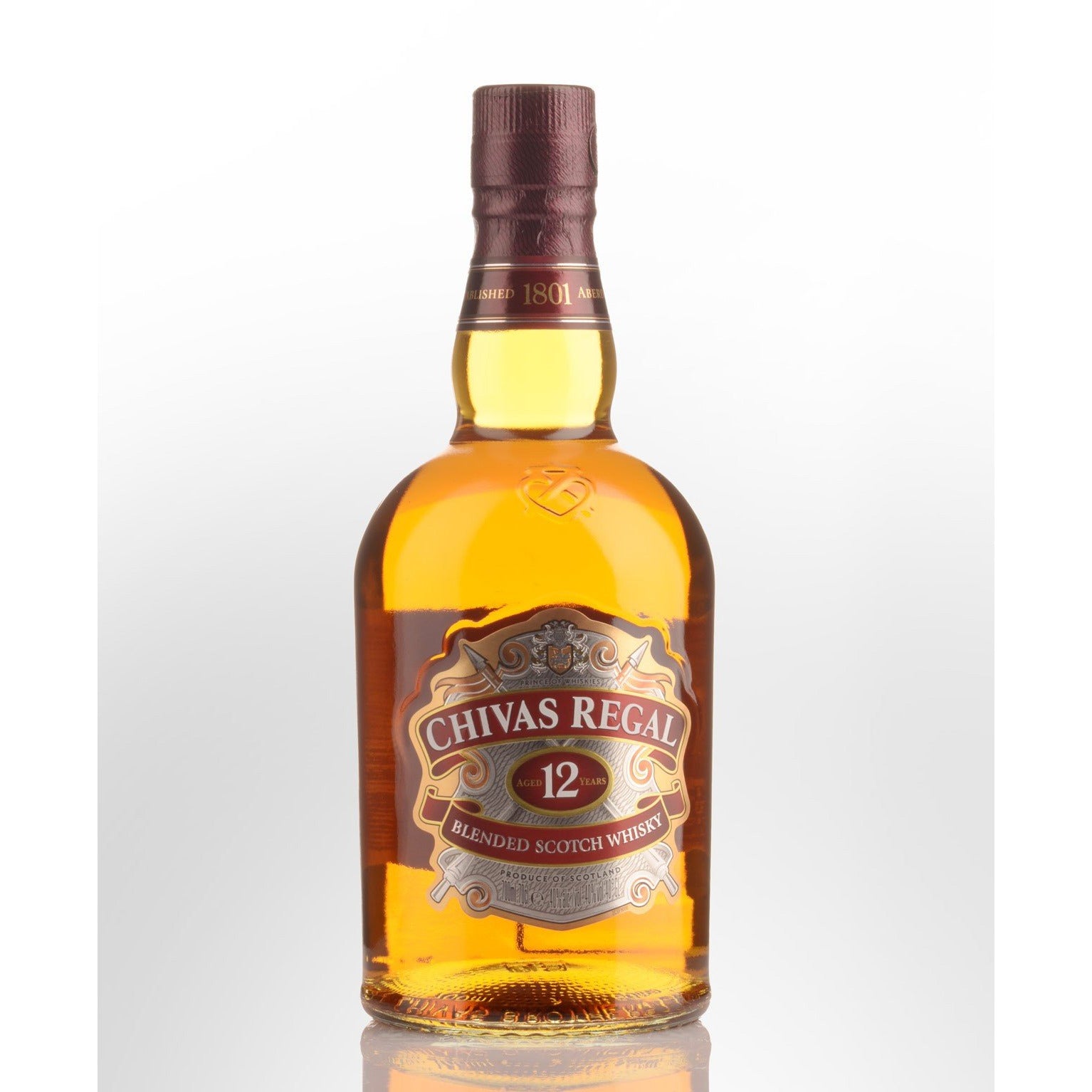 Chivas Regal 12 Year Old Blended Scotch Whisky 700mL