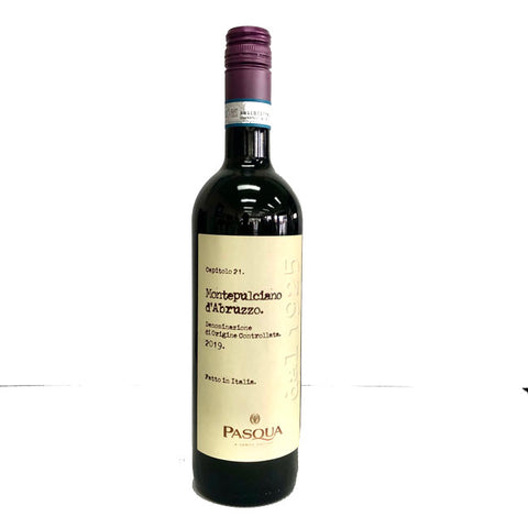 Pasqua Montepulciano D'Abruzzo Dop 2020 750mL