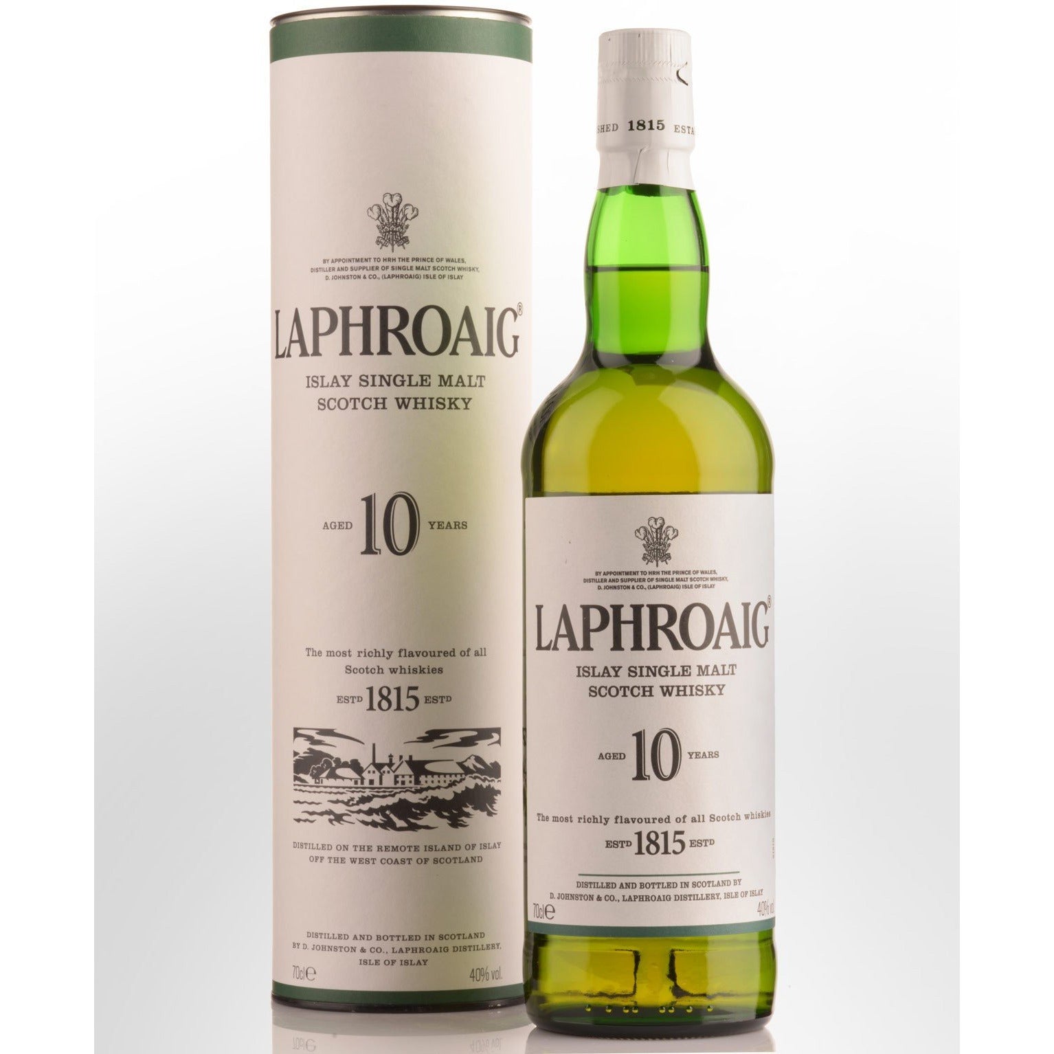 Laphroaig 10 Year Old Single Malt Scotch Whisky 700mL