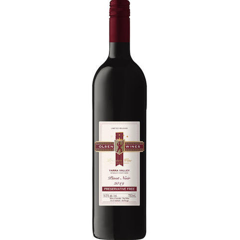 Olsen Yarra Valley Preservative Free Pinot Noir 2015 750mL