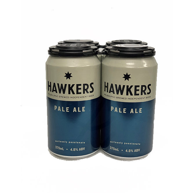 Hawkers Beer Pale Ale Can 375ml 4 Pack
