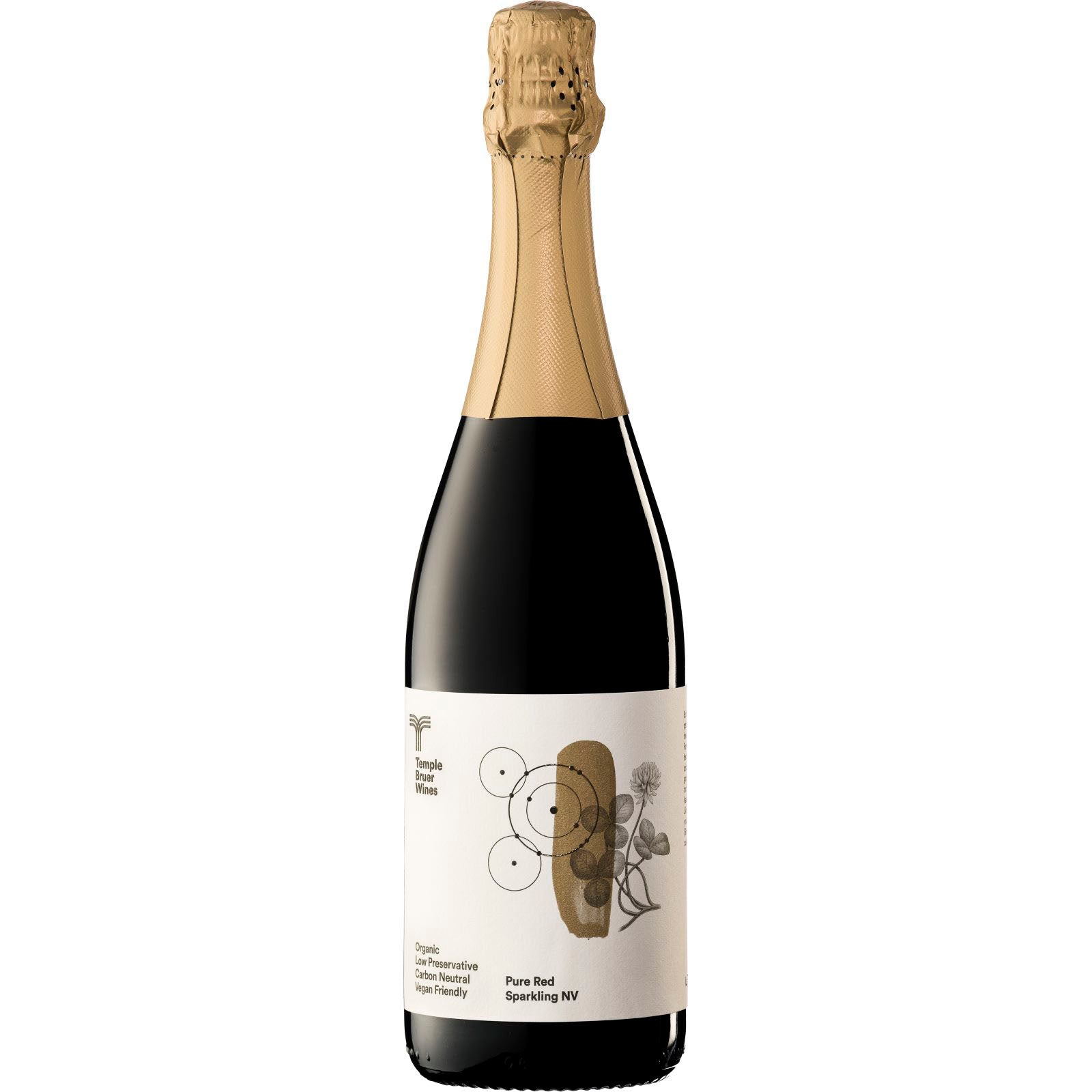 Temple Bruer Pure Sparkling Red NV 750mL