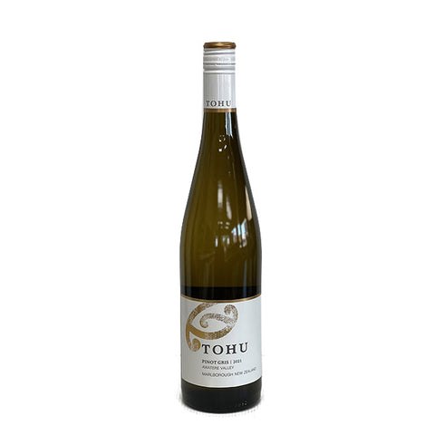 Tohu Pinot Gris 2021 Marlborough, NEW ZEALAND 750mL