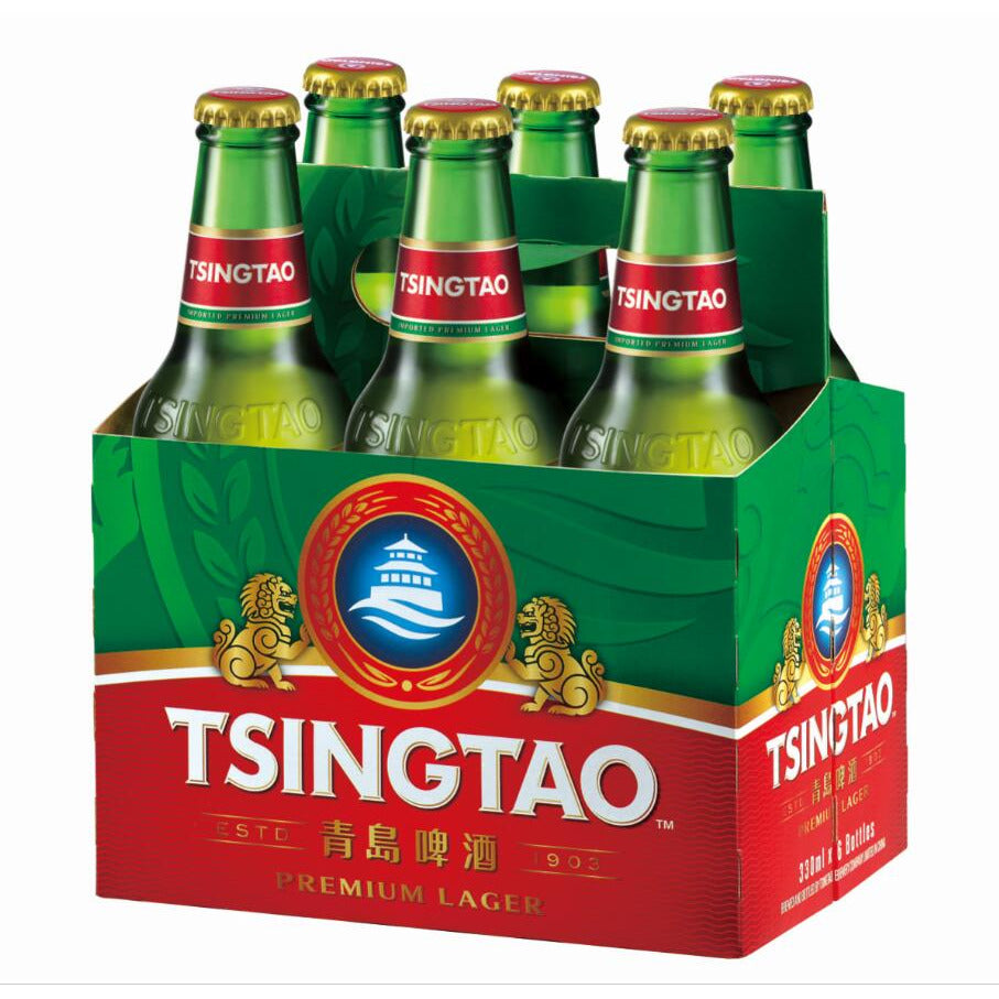 Tsingtao Beer 330mL (6 Bottle Pack)