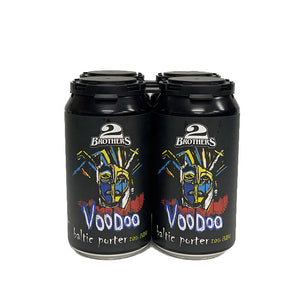 2 Brothers VooDoo Baltic Porter 375ml 4 Pack Can 7.0% ABV
